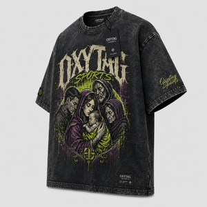 Camiseta de Hombre Personalizada 100% Algodón, Corte Holgado, Manga Corta, Diferentes Colores, Lavado Ácido, Precio Económico, OEM - Product Image 2