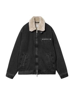 Logo personnalisé Veste de travail pour hommes Design hivernal Double fermeture éclair 100% coton sergé Doublure zippée Distressed Vintage Wash Canvas Boxy Fit - Product Image 4