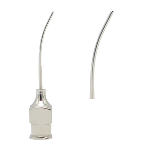 Cannule d'anesthésie Stevens Sub-Tenon 23G, cannule d'injection pour anesthésie ophtalmique, instrument de chirurgie oculaire en acier inoxydable - Product Image 2