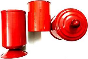 Truco de Magia Sweet VASE: Tubo de Producción Rojo, Instrucciones Completas Incluidas, Fácil de Realizar, 1 Florero Metálico, Papel Quemable y Tapa - Product Image 4