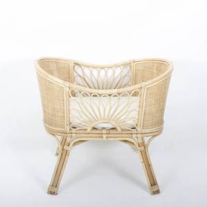 Lit bébé design mignon en rotin à prix abordable, berceau pour nourrisson, lit de bébé - Product Image 2