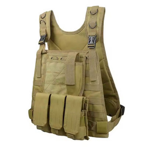 Chaleco Táctico PENTO INDUSTRY con Armazón Interno Sólido, Cierre de Pullover, Impermeable, con Cinturón de Amortiguación de Aire, Forro de Poliéster, para Hombre, Primavera - Product Image 1
