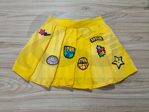 Women's 100% Cotton Casual Breathable <b>Skirts</b> & Custom Embroidery Patch Printed Logo OEM Factory Wholesale - Product Image 2