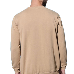 OEM <b>Men's</b> Casual <b>Pullover</b> Sweatshirt Long Sleeve Crew Neck Fashion Apparel with Custom Logo Service - Product Image 4