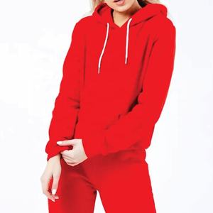 Calidad superior al por mayor de logotipo personalizado Mujer Slim Fit Sweat Suit 2 piezas Pant Set Chándal - Product Image 6