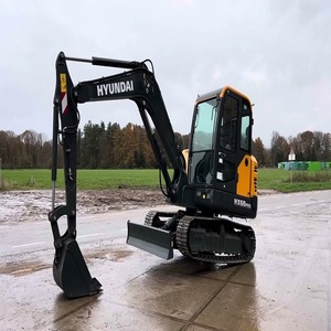 Miniexcavadora Hyundai para empresas de construcción con potencia de excavación confiable y estructura duradera. Excavadora compacta Hyundai. - Product Image 4