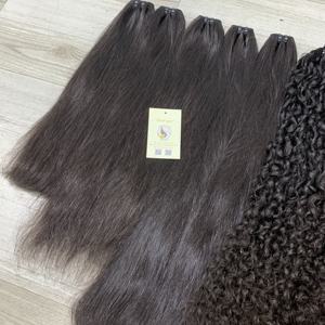 ผมต่อแบบยาวสองชั้นม้วนเป็นมัดผมมนุษย์อัจฉริยะตามสั่งผมมนุษย์เวียดนาม - Product Image 4