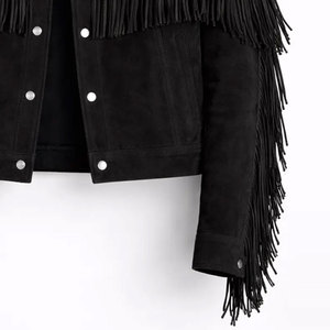 Men's Premium Quality <b>Suede</b> Leather <b>Jacket</b> <b>jacket</b> for men High Street Style Fashionable Stand Collar for Winter - Product Image 6