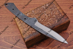 Cuchillo de Camping Forjado a Mano con Hoja Fija de Acero 1095 Pulido, Diseño Drop Point, Venta al por Mayor Directa de Fábrica, OEM ODM Personalizable - Product Image 2