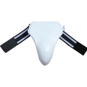 High Quality Custom Made MMA Fight Brief Groin Guard PU <b>Elastic</b> <b>Laces</b> Comfortable Durable Adjustable Groin Pad Protection - Product Image 1