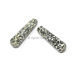 Varitas curativas de cuarzo rosa para protección curativa EMF Varitas de masaje curativas - Product Image 5