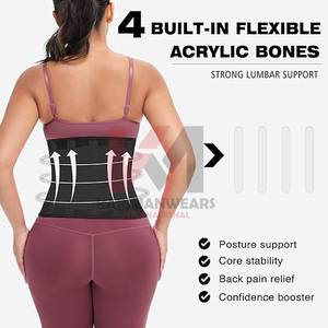Cinturón de Fitness para Adelgazar, Cinturón de Soporte para Cintura, Entrenador de Cintura para Gimnasio, para Hombres y Mujeres, Proveedor OEM - Product Image 5