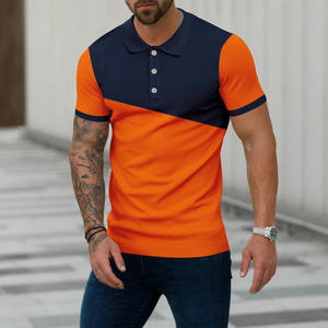 Camiseta Polo de Algodón 100% para Hombre, con Logotipo Bordado Personalizado, Ropa de Golf Lisa con Estampado Personalizado, Camisa para Hombre, Venta al Por Mayor - Product Image 2