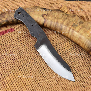 Hojas de Cuchillo Bushcraft de Acero de Alto Carbono Hechas a Mano con Borde Recto para Fabricación OEM y Personalización DIY - Product Image 2