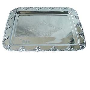 Designer Brass Rectangle Food Serving Trays Stylish and Durable Customised Rectangle Oval <b>bar</b> Hotel Restaurant Home Serving Tray - Product Image 1