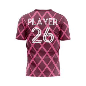 Custom LUUK International Men's V Neck Short Sleeve Soccer Jerseys Plus Size Classic Style 100% <b>Polyester</b> Quick Dry <b>Shirts</b> - Product Image 6