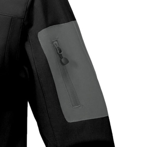 Chaqueta Softshell para Hombre con Capucha, Cortavientos, Impermeable, Corte Regular, para Senderismo y Actividades al Aire Libre en Invierno - Product Image 3