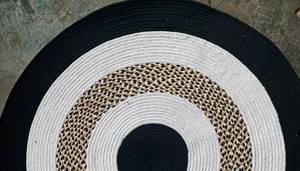 Tapis et carpettes en coton tressé, fabriqués à la machine, adaptés aux animaux domestiques, antidérapants, écologiques, style moderne - Product Image 4