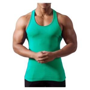 Custom Design Men's Gym Fitness Tank Tops 100% Polyester Quick-Drying Breathable Anti-Pilling Eco-Friendly Anti-UV Custom Logo - Product Image 6