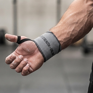 Attelle de poignet réglable pour haltérophilie, entraînement de force intensif, fermeture antidérapante auto-agrippante, unisexe, pour la musculation - Product Image 2
