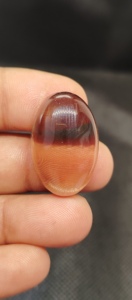 New Arrival Natural Smoky Quartz Round Smooth Cabochon High Polished Loose Handmade Light Black - Product Image 4