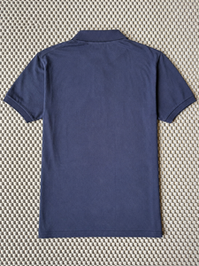 Camisa de manga corta azul marino liso para hombre Champ King, corte regular, informal - Product Image 4