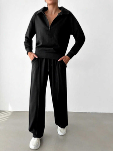 Custom <b>Cropped</b> <b>Zip</b>-<b>Up</b> Hooded Top Women Plus Size Casual Winter Jogging Sports Suit Hoodie Made - Product Image 2