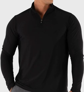 Dernière version, meilleure qualité, hauts de sport à manches longues pour hommes, logo personnalisé, nouvelle arrivée, confortables, séchage rapide, anti-rétrécissement, haut de sport pour hommes - Product Image 6