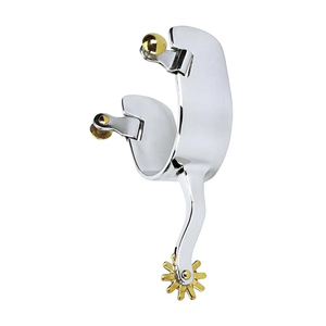 Nouvel Arrivage Équipement d'équitation : Éperons de style western, Éperons équestres, Éperons à sangle. En promotion. Service OEM, personnalisable avec OEM ODM. - Product Image 3
