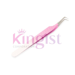 ชุดแหนบต่อขนตา ปลายตรงและปลายโค้ง แหนบต่อขนตาเคลือบไทเทเนียมสีรุ้ง - Product Image 5