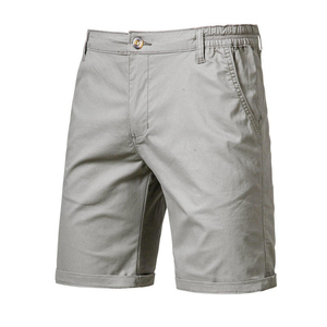 Pantalones Cortos de Algodón para Hombre al por Mayor, 100% Algodón, Casuales, para Entrenamiento, Diseño Liso, Estilo Urbano, para Ejercicio al Aire Libre - Product Image 1