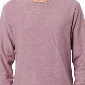 T-shirt à manches longues avec logo personnalisé, 100% coton, impression numérique, motif uni, séchage rapide - Product Image 2