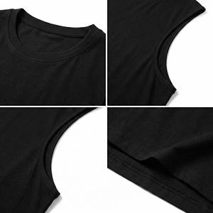 Débardeur Homme Personnalisé avec Logo, Coupe Ample, pour Gym et Fitness, Sans Manches, 100% Coton, Séchage Rapide - Product Image 4