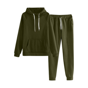 Ensemble de survêtement pour femme à capuche de qualité supérieure, 100% coton, respirant, confortable et élégant, en vente - Product Image 6