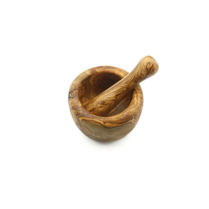 Wholesale Modern Wood Mortar and Pestle Set Natural Wooden Spice and <b>Herb</b> <b>Grinder</b> Kitchen Tool Farmhouse Decor - Product Image 1