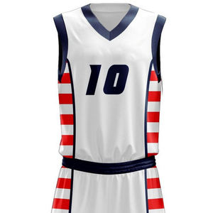 Produit très demandé, nouvelle arrivée, uniforme de basket-ball de bonne qualité, prix bas, uniforme de basket-ball en gros - Product Image 4
