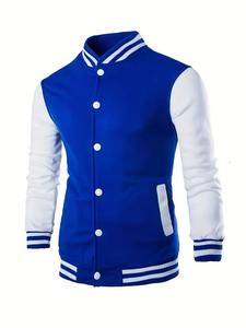 Blouson de baseball universitaire en laine personnalisé 2025, imprimé dessin animé, unisexe, pour adultes et jeunes, style streetwear, collection hiver, plusieurs couleurs, vente chaude - Product Image 6