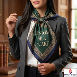 Custom Printed Silk Feel Square Hijab Scarf <b>Head</b> <b>Wrap</b> Shawl OEM ODM Textile Manufacturer Custom Fabric Export Europe Israel - Product Image 3