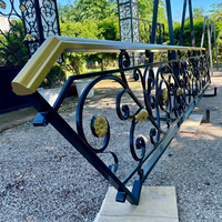 Rampe d'escalier murale sur mesure en acier inoxydable, fer forgé, acier au carbone, alliage d'aluminium – Villa, haute qualité, sécurité maximale