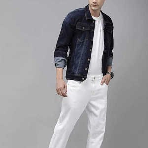 Wholesale Price Latest Fashion Comfortable <b>Denim</b> <b>Jacket</b> New Arrivals Casual Wear Custom Logo Long Sleeves <b>Denim</b> Jeans <b>Jackets</b> - Product Image 5