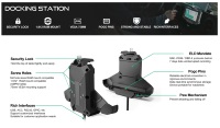 Nouvelle tablette PC industrielle robuste pour chariot élévateur de 7 pouces avec processeur Qualcomm Quad-Core, Android 12, WIFI/GPS/BT/4G, RS232, CANBUS, RS485, station d'accueil