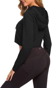 Conjunto de chándal ligero para mujer, Sudadera con cuello redondo, Top corto, blusa, pantalones deportivos para trotar - Product Image 2