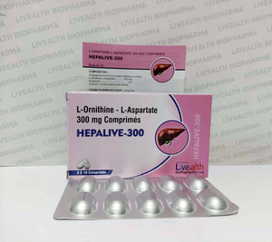 L-Ornitina L-Aspartato 300 mg Tabletas Suministro a Granel Cuidado de la Salud Calidad de Exportación LIVEALTH BIOPHARMA - Product Image 6