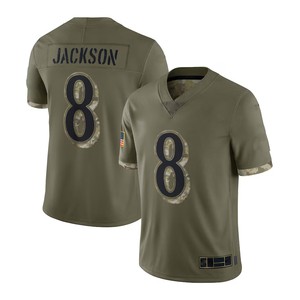 Venta al por Mayor de Camisetas de Fútbol Americano Diseñadas para Equipos con Material Duradero y Rendimiento Confiable, Personalizadas - Product Image 1