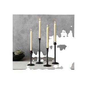 Soporte de aluminio de alta calidad con recubrimiento de polvo negro, personalizado, para decoración de mesa - Product Image 1