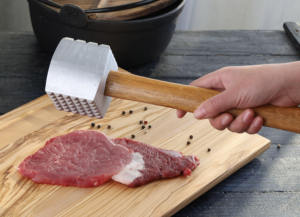 <b>Meat</b> Tenderizers Cast Aluminum <b>Meat</b> Tenderizers & Pounders Metal <b>Meat</b> & <b>Poultry</b> Tools Henry Foodservice - Product Image 3