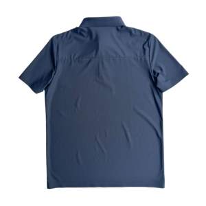 Camisa de trabajo tipo polo con botones y manga corta Pro Airflow personalizada para hombre y mujer - Product Image 2