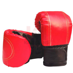 ถุงมือ MMA สำหรับนักต่อสู้ในยิม ถุงมือหนังน้ำหนักเบาแบบเปิดนิ้วพร้อมสายรัดข้อมือปรับได้สำหรับการฝึกซ้อม - Product Image 6