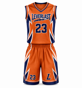 Custom Breathable Basketball Jerseys with Front Logo Sublimation Uniform Set OEM Team Sportswear Wholesale - Product Image 3