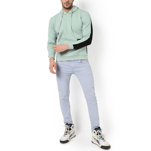 2026 High Quality light Weight Cotton polyester <b>Hoodie</b> Blank Custom <b>Men</b> Street wear OEM Logo Custom casual <b>Hoodie</b> - Product Image 3